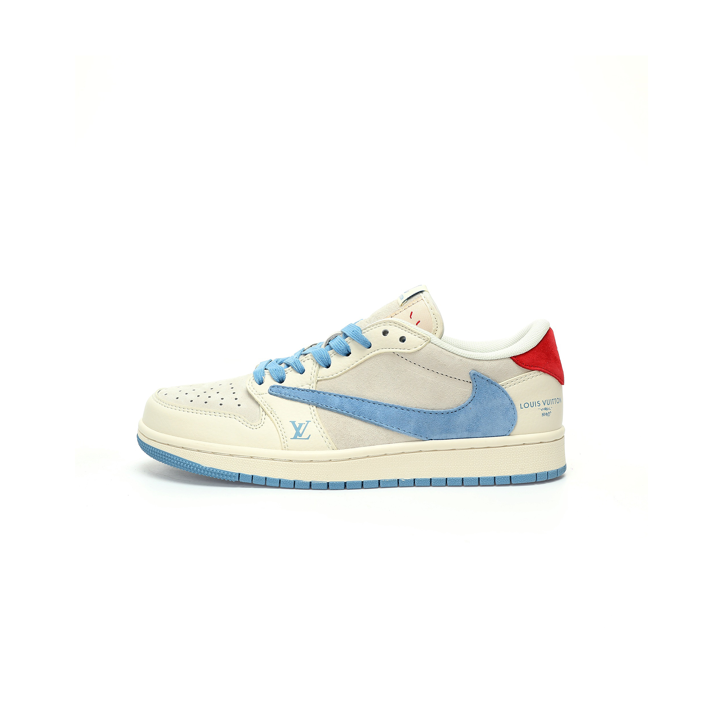 NIKE AIR JORDAN 1 LOW OG SP BEIGE SKY BLUE GOLD LV XY2688-101